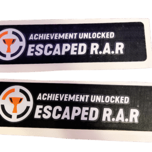 Set 2 Stickere Escaped R.A.R